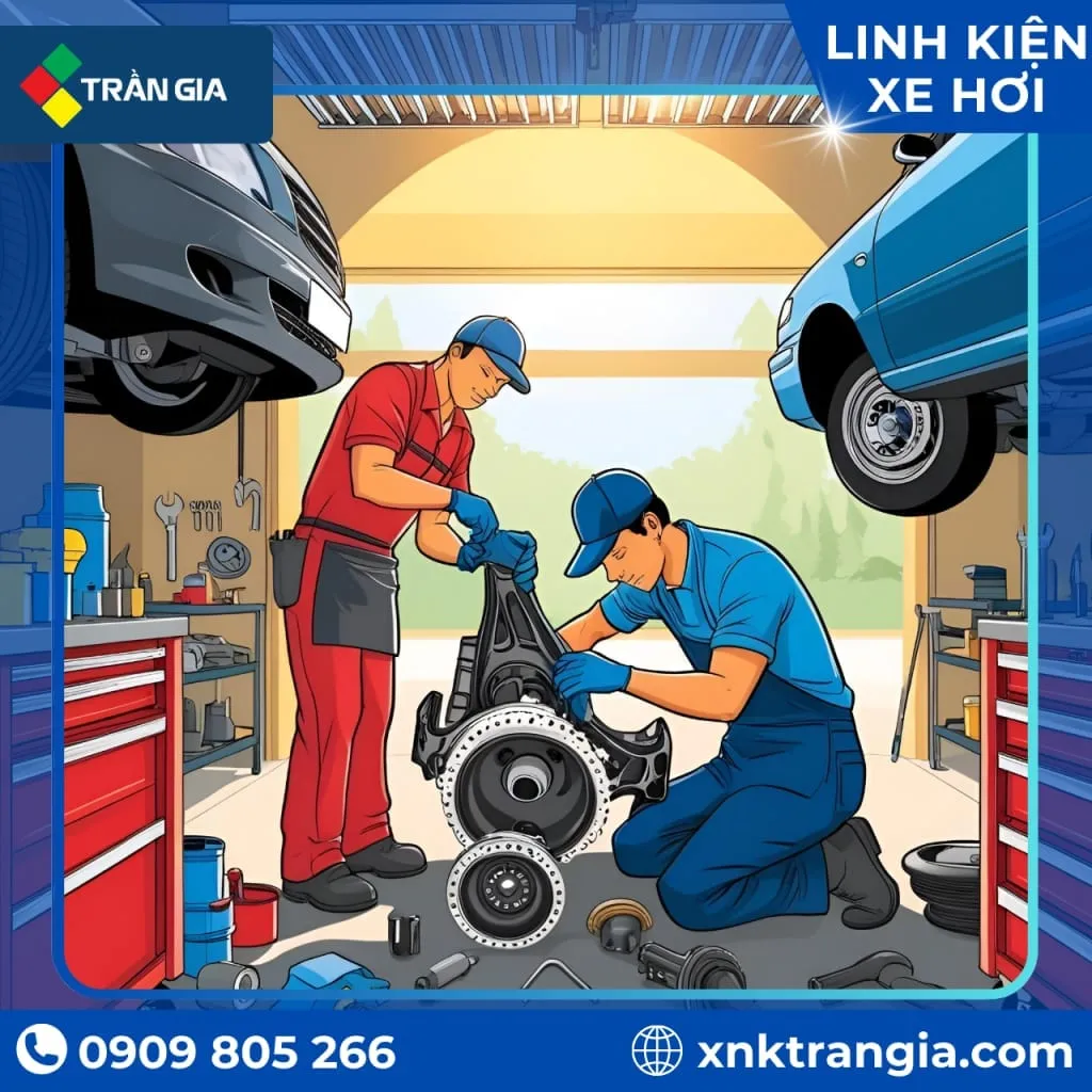 Linh kiện ô tô nhập khẩu từ Trung Quốc chất lượng cao