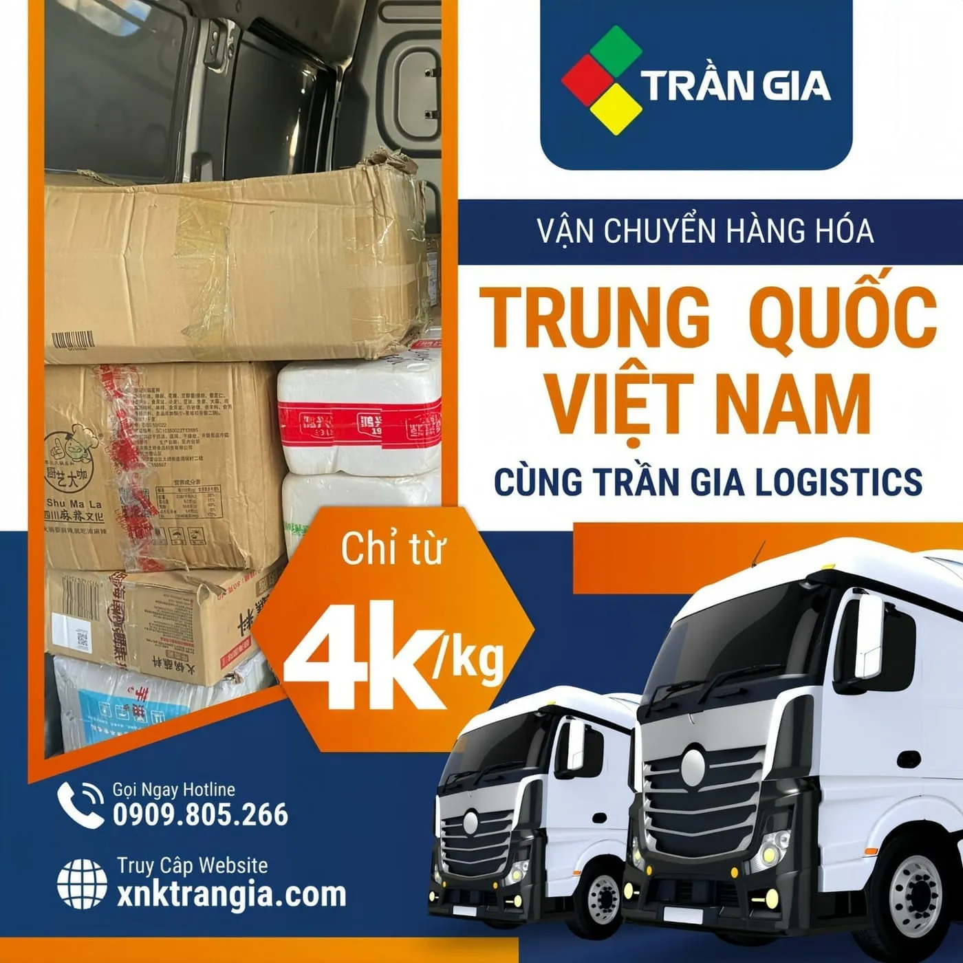Trần Gia Logistics – Hỗ trợ mua hàng hộ tại Trung Quốc