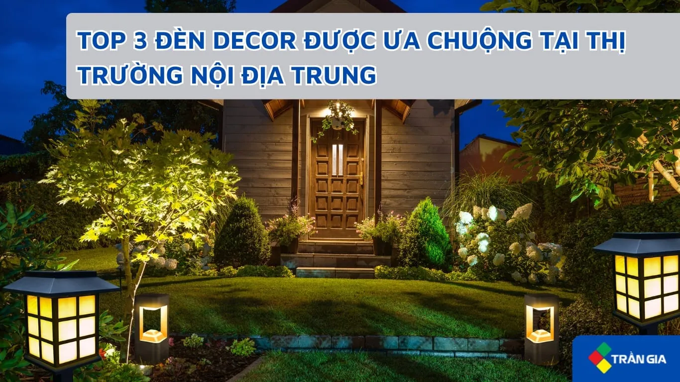 ĐÈN DECOR NĂNG LƯỢNG MẶT TRỜI CHẤT LƯỢNG, GIÁ NHẬP HÀNG TỐT – HOT TREND NỘI ĐỊA TRUNG